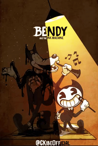 Постер Bendy and the Ink Machine